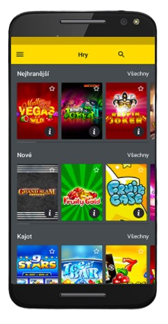 Aplikace Fortuna casino Vegas