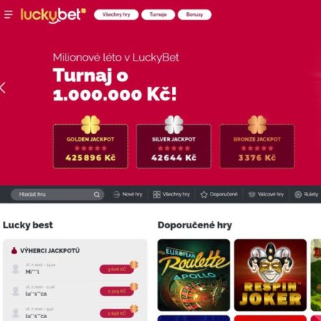 LuckyBet casino recenze [2022]: Víte opravdu vše?