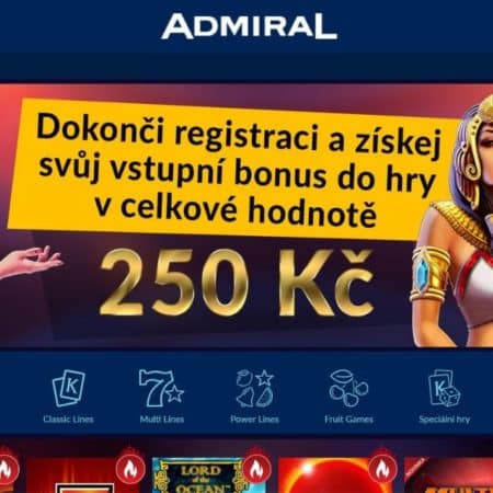 Casino Admiral [2023]: velká recenze & zkušenosti