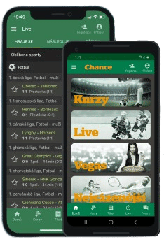 Chance aplikace na online sázení