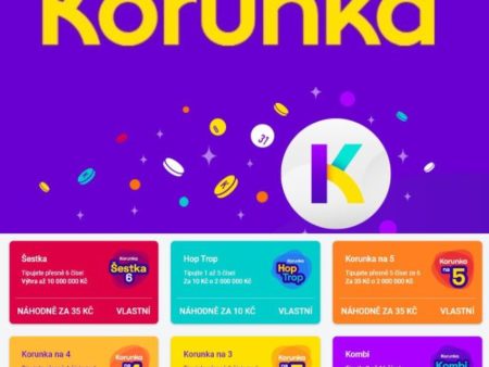 Loterie Korunka [2023]: velká recenze+3000 Kč bonus