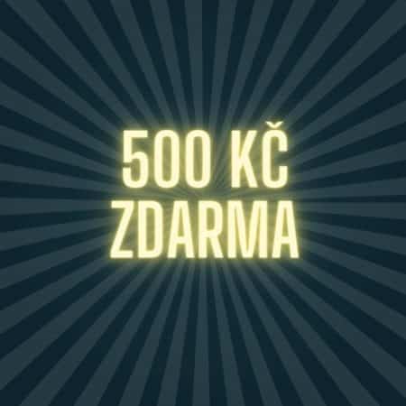 Jak dostat 500 Kč zdarma [ještě dnes]