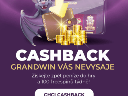 Cashback bonus aneb Získejte zpět peníze z her [Grandwin]