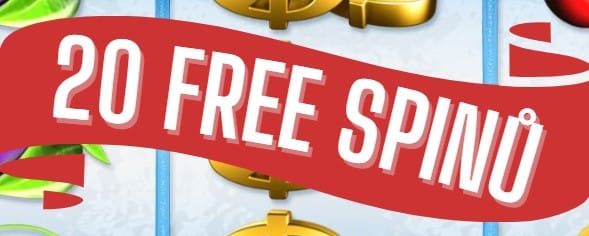 20 free spinů dnes