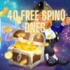 40 free spinů dnes za protočení [Forbes Casino]