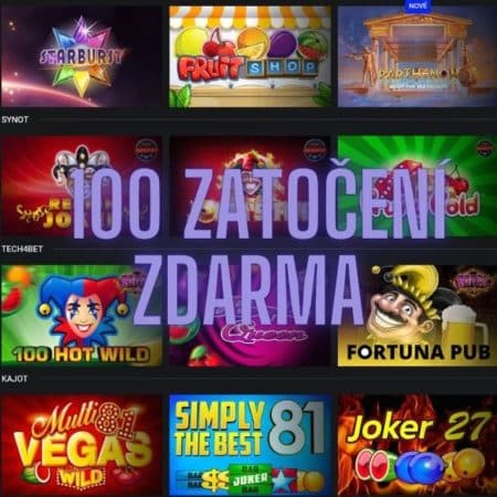 100 zatočení zdarma [Kde získáte maximum?]