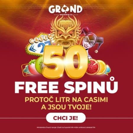 50 free spinů dnes+5600 Kč denně [Grandwin]