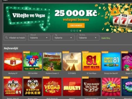 Chance Vegas: České online kasino [+25000 Kč]
