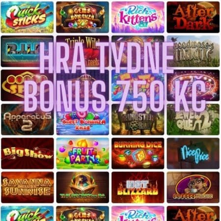 Získejte 3×250 Kč bonus s Hrou týdne [Apollo Casino]