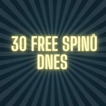 30 free spinů dnes zdarma bez podmínek [Betano]