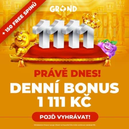 Berte 450 free spinů+3333 Kč na hrách Adell [Grandwin]