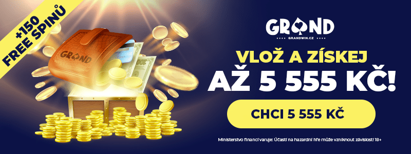 Grandwin bonus 5555 Kč