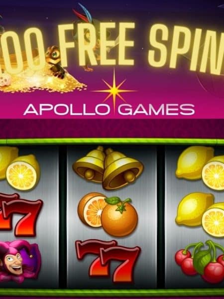 Dnes 100 free spinů za protočení 3000 Kč [Apollo Games casino]