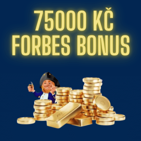 Získejte 75000 Kč – nejvyšší bonus v ČR [Forbes Casino]