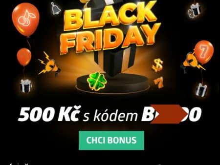 Black Friday: získejte 500 Kč s promokódem [Betano]