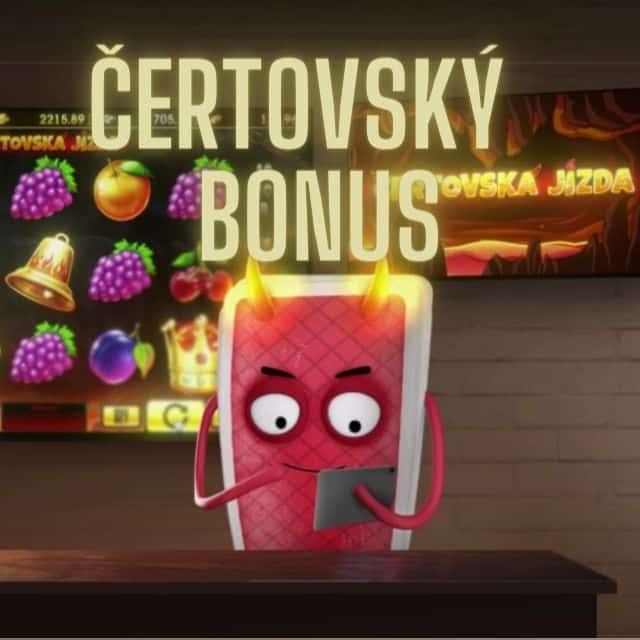 Čertovský bonus 2x 777 Kč [Sazka Hry]