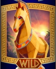 Trojský kůň wild symbol ve hře Ancient Troy od Endorphina