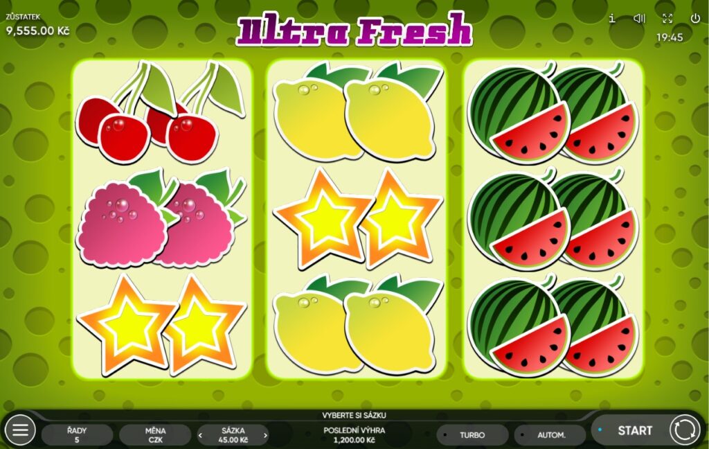 automat Ultra Fresh od vývojáře Endorphina
