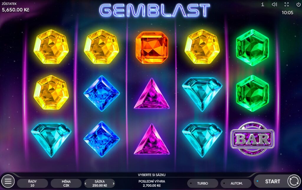 Gem Blast Endorphina