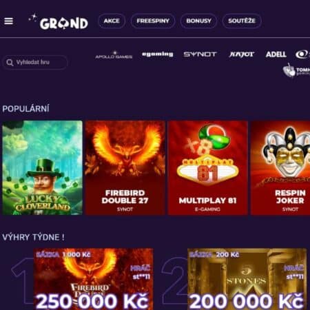 Grandwin [2025]: velká recenze & zkušenosti [+100000 Kč]