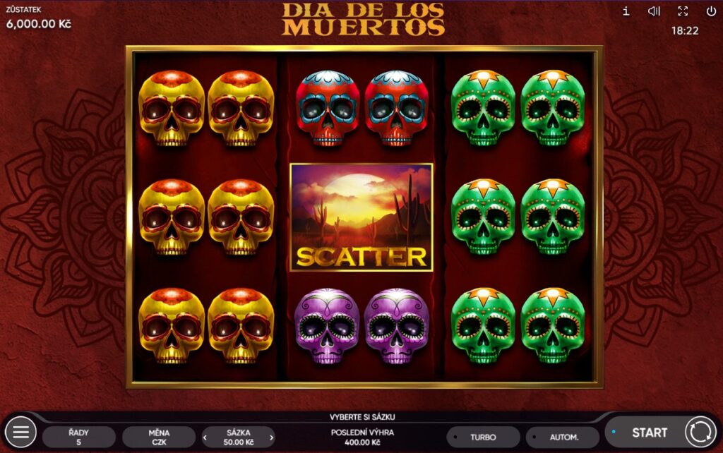 automat dia de los muertos od Endorphina