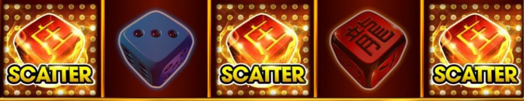 3x scatter Lucky Dice 2