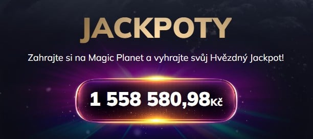 Magic Planet jackpoty