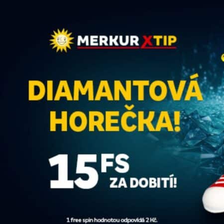 Diamond Fever: 15 free spinů za vklad 300 Kč  [MerkurXTip]